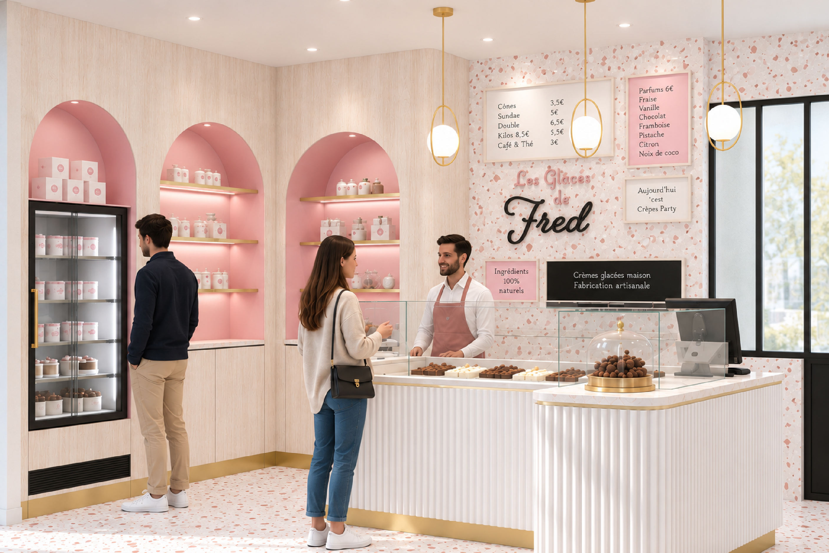 LES GLACES DE FRED — DESIGN GLOBAL