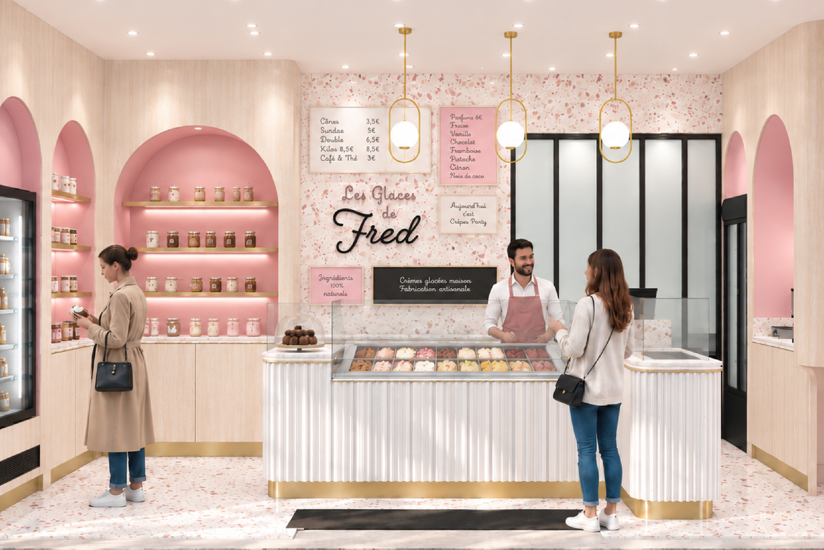 LES GLACES DE FRED — DESIGN GLOBAL