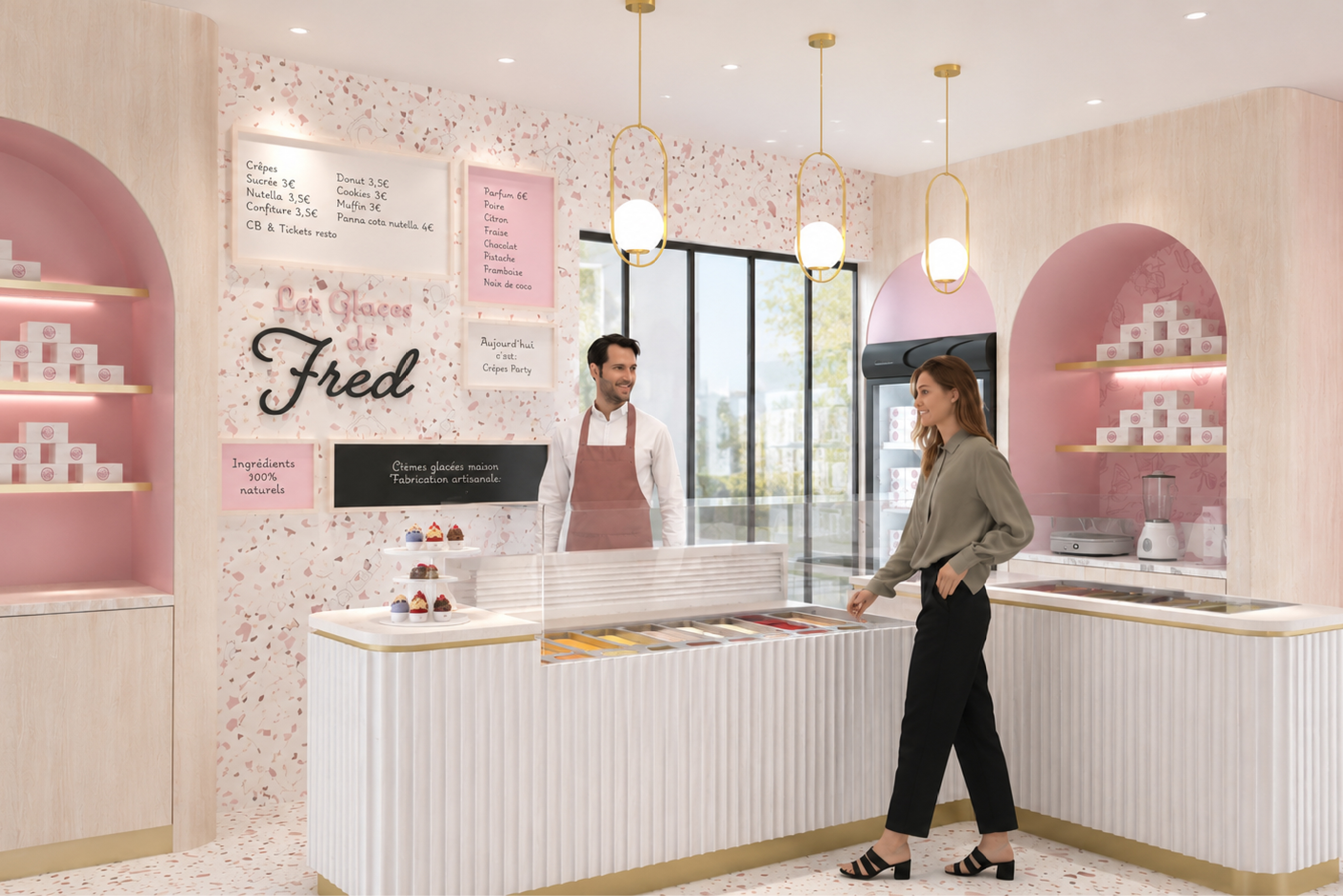 LES GLACES DE FRED — DESIGN GLOBAL