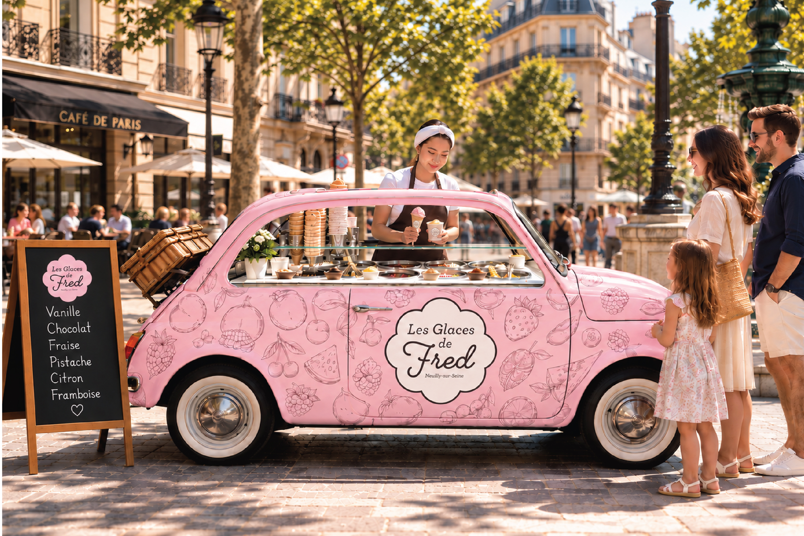 LES GLACES DE FRED — BRANDING